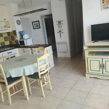 아파트 T2 Alcove A Gruissan, Plage, Piscine & Parking - Fr-1-796-41