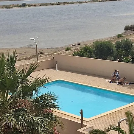 T2 Alcove A Gruissan, Plage, Piscine & Parking - Fr-1-796-41 아파트 그륏상