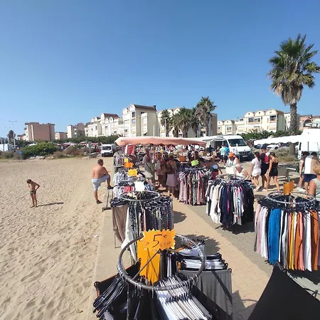 아파트 T2 Alcove A Gruissan, Plage, Piscine & Parking - Fr-1-796-41